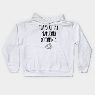 Tears Of My Mahjong Opponents Kids Hoodie